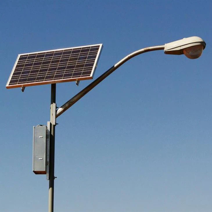 High Efficiency 50w Solar Street Light With LED Lamp 8000 Lumen
