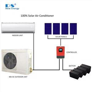 12000BTU 100% DC48V Cyflyrydd Aer Solar